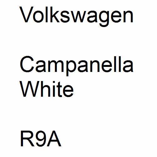 Volkswagen, Campanella White, R9A.